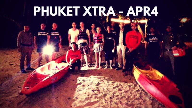 PHUKET XTRA: VIDEO: Rescued from stormy kayaking! Recounts & fresh voting? Wet cement on Patong Hill! || April 4