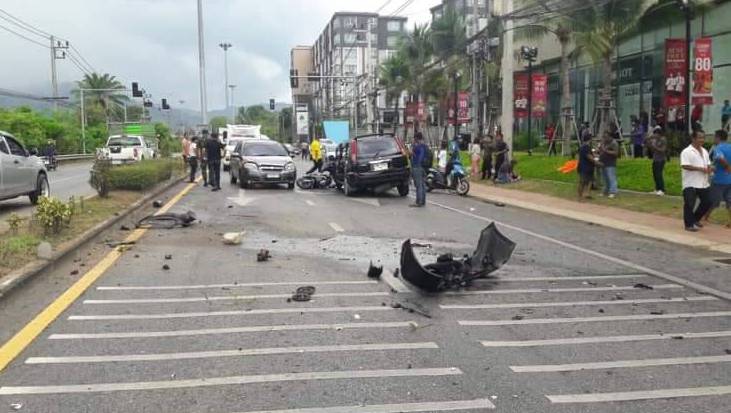 Day 6 of Seven Days road-safety campaign sees woman hospitalised in motorbike accident