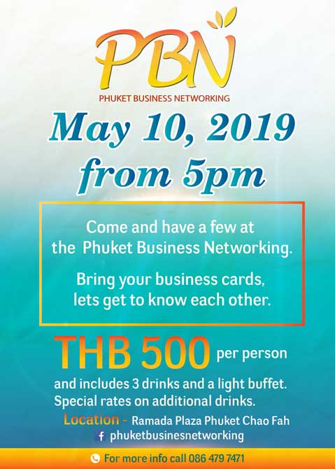 Phuket Business Networking - May 2019
