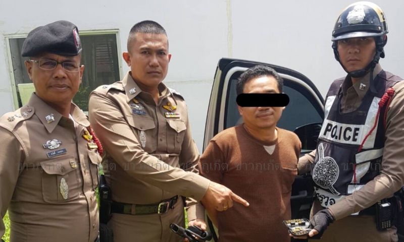 Six arrested with drugs and firearms in Phuket