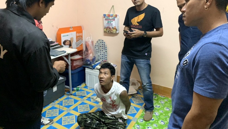 Myanmar murder suspect caught after land and sea search