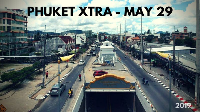 PHUKET XTRA: VIDEO: Chalong underpass to open! Flying bag snatch? Southern bombing kills teen! || May 29