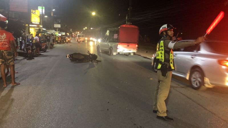 Teenager dies in close-riding collision