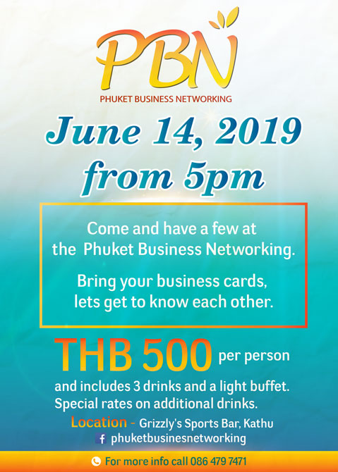 Phuket Business Networking - Jun 2019