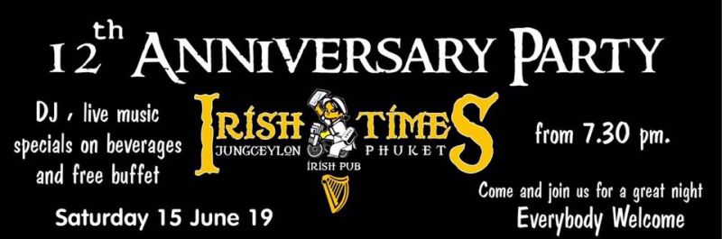 Irish Times - 12th Anniversary