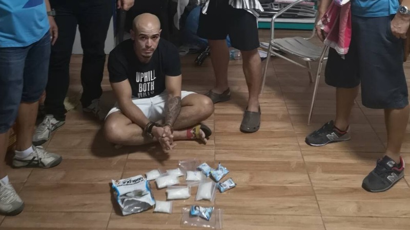 Phuket Town raid nets 500g of ya ice