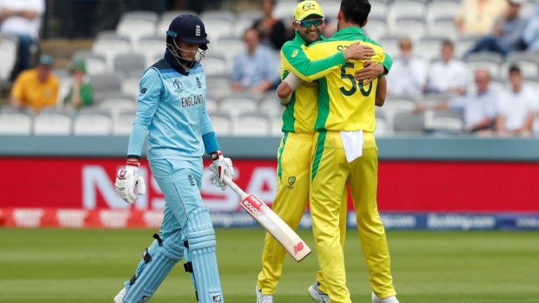 Australia crush England to reach World Cup semi-finals