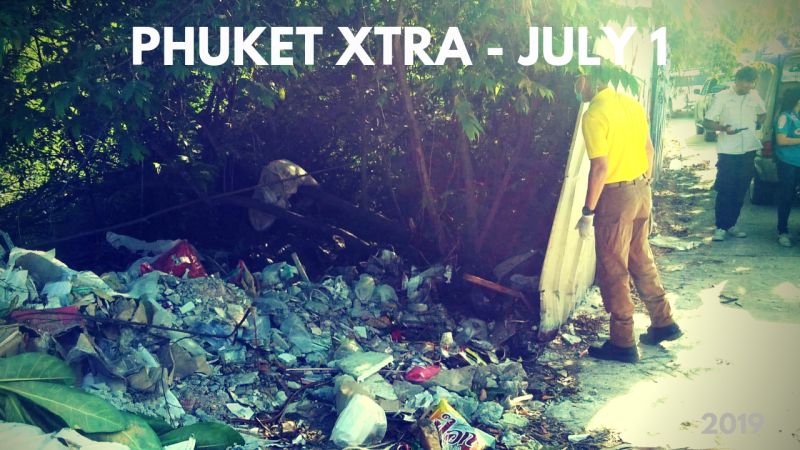 PHUKET XTRA: VIDEO: Compulsory insurance? New road being built! Body found on trash pile! || July 1