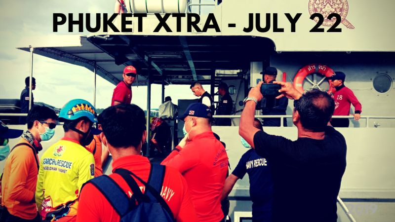 PHUKET XTRA: VIDEO: Vendor stabs tourist ! Khao San revamp? Pad Thai photo opp.! || July 222