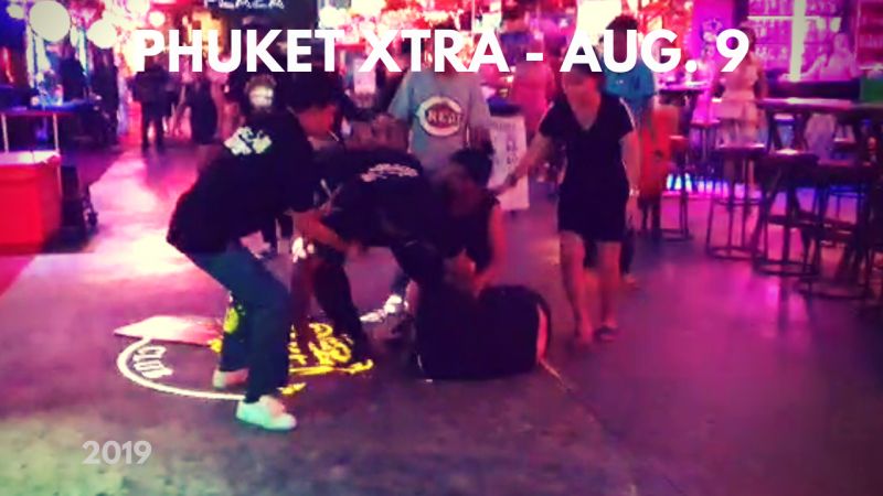 PHUKET XTRA: VIDEO: Bangla Road stomp! Truck vs motorbike! New active fault line found? || August 9