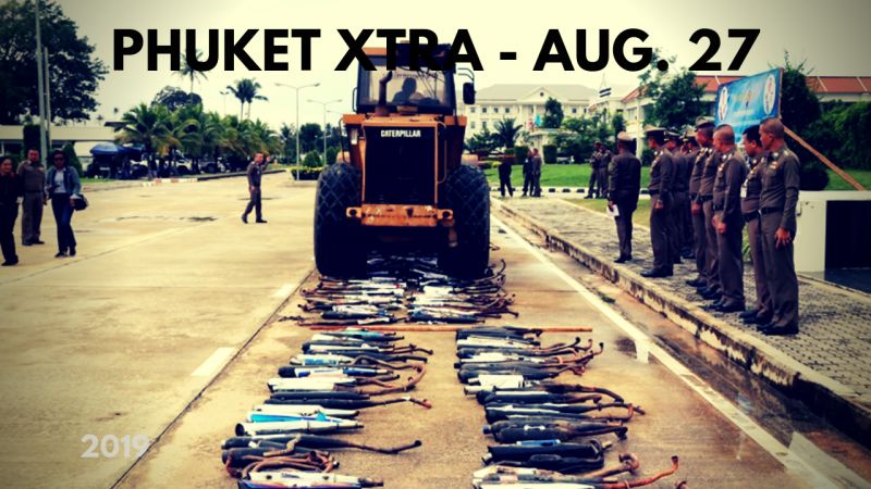 PHUKET XTRA: VIDEO: Police blitz! Leopard mauls toddler? Gold heist mastermind sought! || August 27