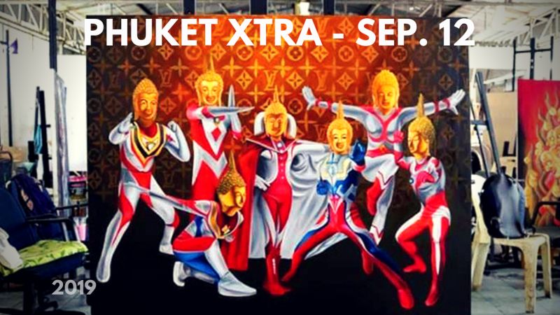 PHUKET XTRA: VIDEO: Controversial painting sold! Microplastics in Thai fish? Phuket expat honoured! || September 12