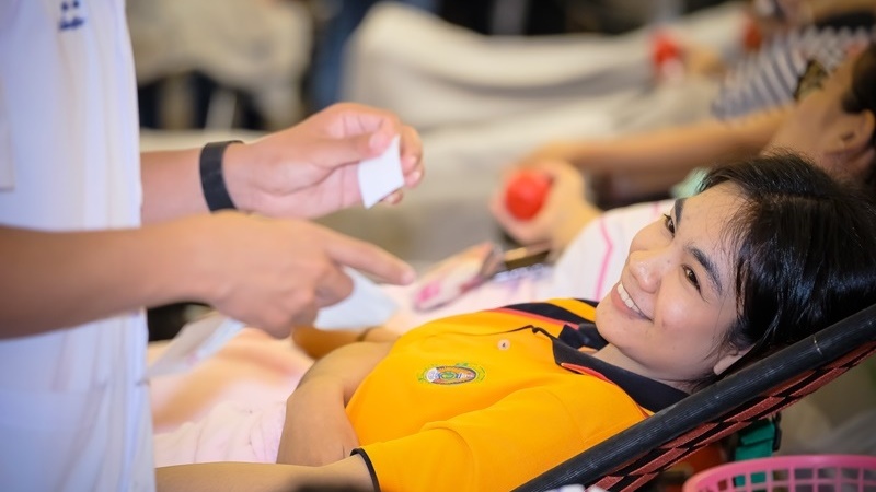 Rajabhat blood drive gives stocks a 659k cc shot in the arm