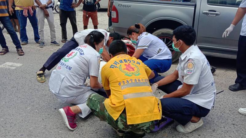 Woman killed as Phuket truck slams motorbike, brake failure blamed