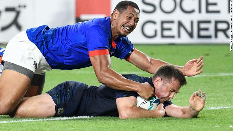 Scotland 'still in' Rugby World Cup says Townsend after Samoa success