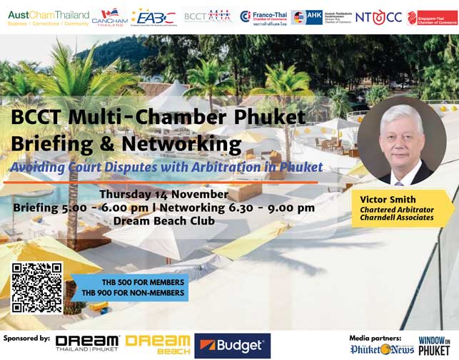 BCCT Multi-Chamber Phuket Briefing & Networking