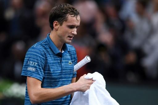 Medvedev stunned by Chardy at Paris Masters, Khachanov out