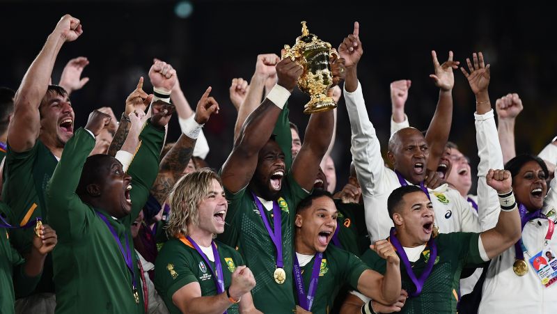 Springboks blitz England to win third World Cup