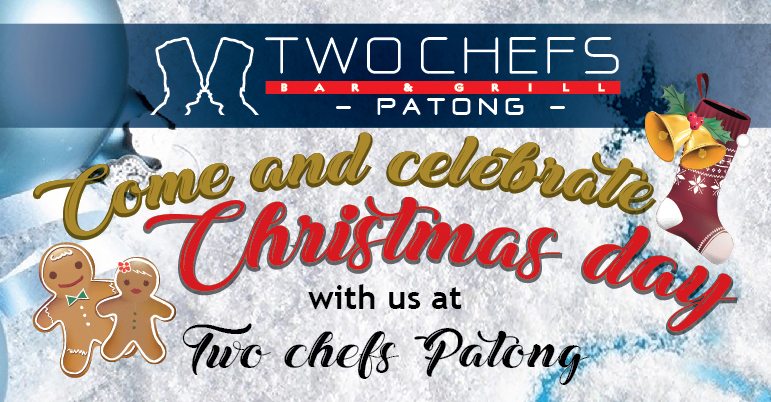 It’s definitely a Jingle Bell Time @ Two Chefs Bar & Grill