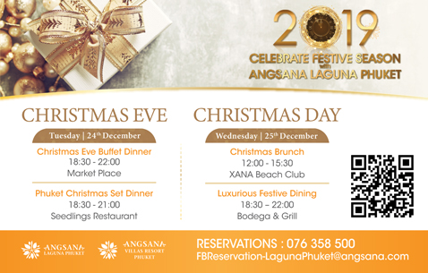 Christmas Eve & Day at Angsana