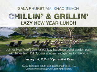 Chillin & Grillin Lazy New Year Lunch