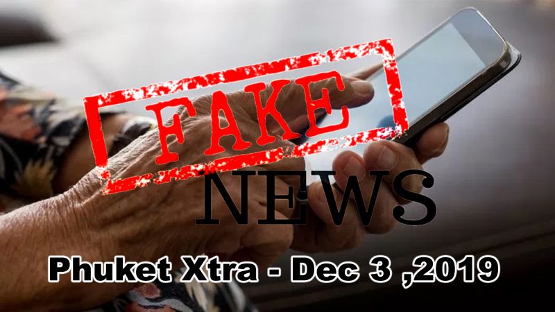 PHUKET XTRA: VIDEO:  Anti-fake news centre pins blame on elderly    |:| December 3