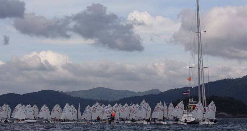 Small boat day at the 33rd Phuket King’s Cup Regatta