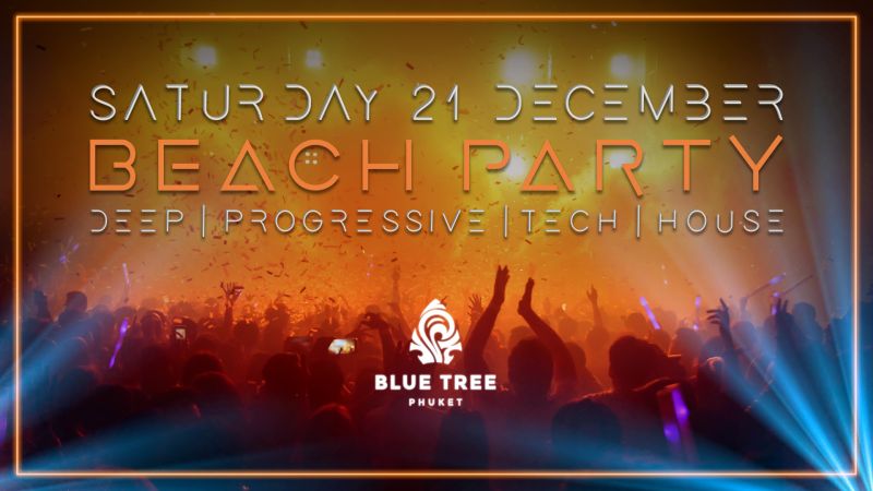 Blue Tree DJ Beach Party