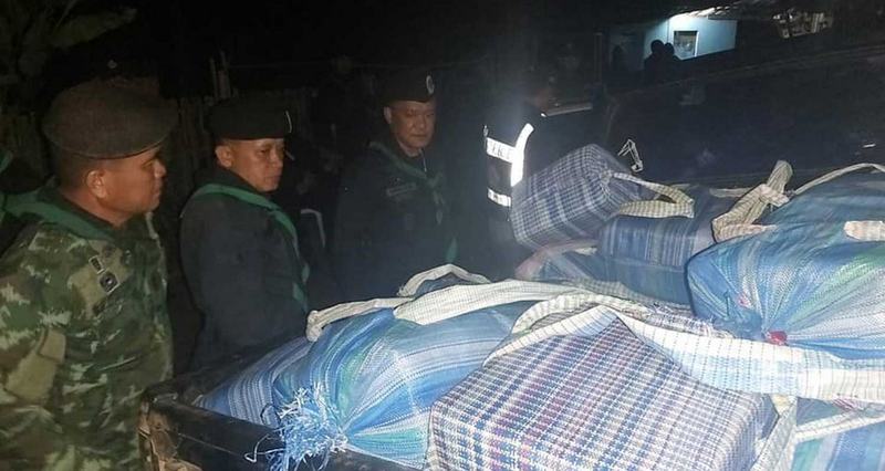 Big meth bust in Chiang Rai, smugglers escape