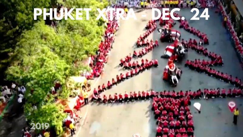 PHUKET XTRA: VIDEO: Hero stops suicidal bid! Elephant Santa delivers gifts? Partial solar eclipse? || December 24
