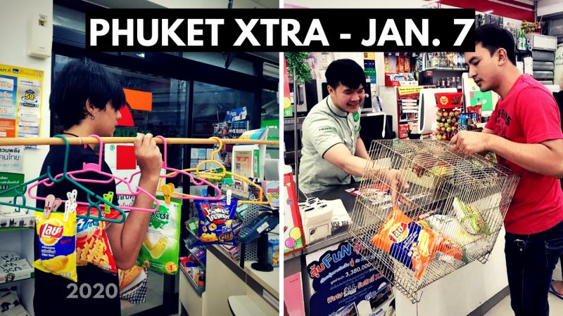 PHUKET XTRA: VIDEO: Shoppers get creative after bag ban! Officials backtrack Iran-US tip-off? 18 escape!  || January 8