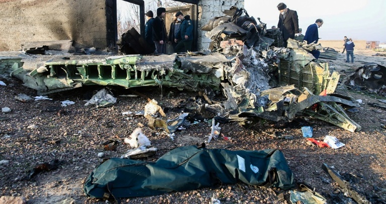 Ukraine jet crashes in Iran, killing at least 170