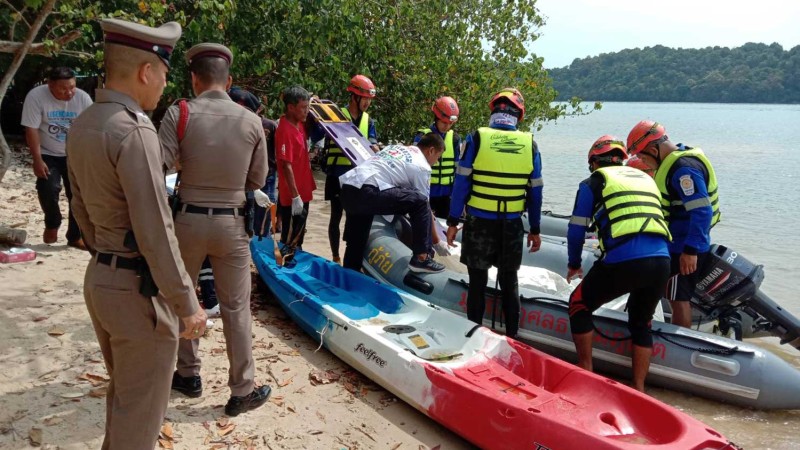 Body of beaten man found floating off Phuket
