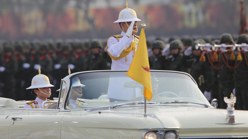 HM King asks troops, police for spirit of sacrifice