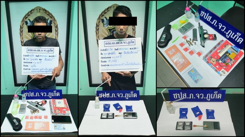 Police arrest two men in drug raids in Rassada