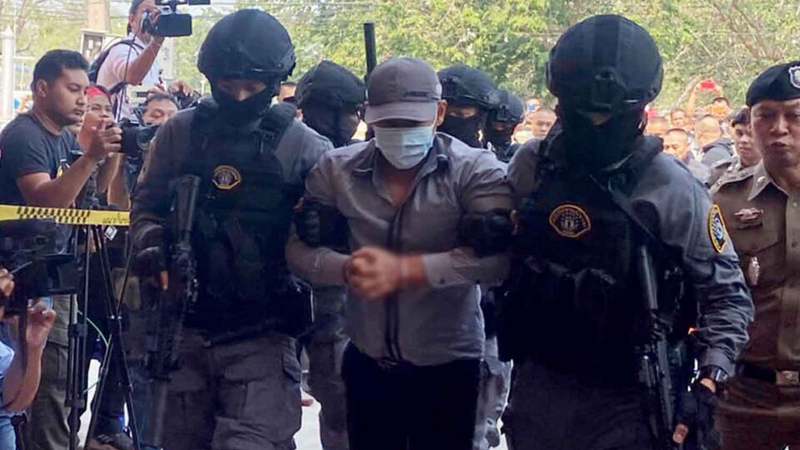 Gold hold-up suspect claims he 'killed for the thrill'