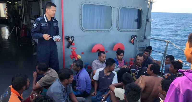 Two Indonesian trawlers caught off Phangnga