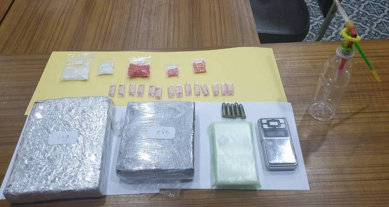 Police arrest man for possession of illegal contraband