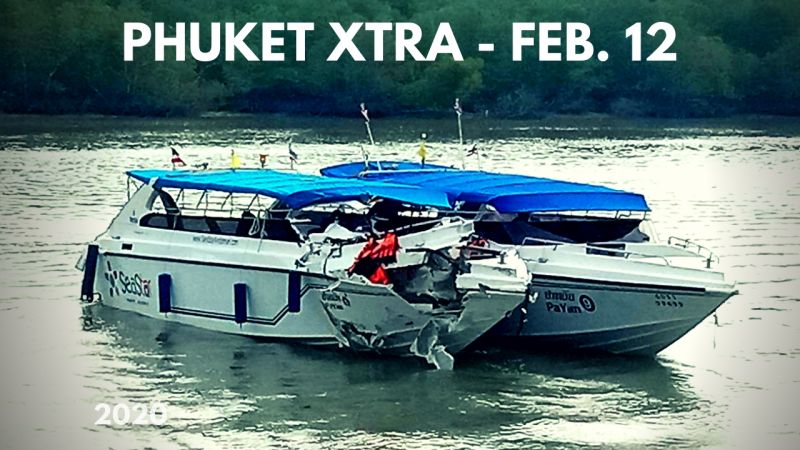 PHUKET XTRA: VIDEO: Virus screening for cruise tourists! Thousands wash down massacre sites! || February 12