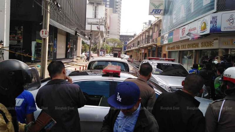 Man arrested after gunshots fired in central Bangkok, no injuries
