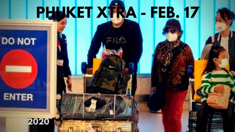 PHUKET XTRA: VIDEO: New virus case in Thailand! Cabbie stabs tourist? WANTED: English teachers! || February 17