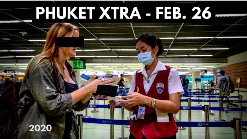 PHUKET XTRA: VIDEO: Three days adrift off Phuket! 3 more Thais infected? Hookahs get owner arrested! || February 26
