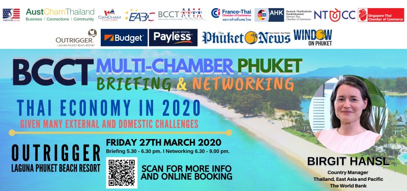 ** POSTPONED ** - BCCT MULTI-CHAMBER PHUKET BRIEFING & NETWORKING
