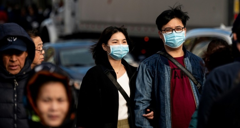 US coronavirus death toll rises as Chinese cases fall