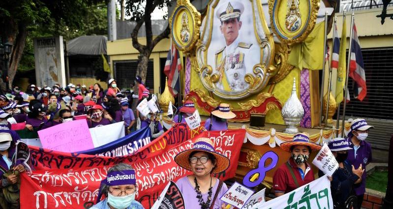 Thousands rally in Asia for International Women’s Day despite virus fears