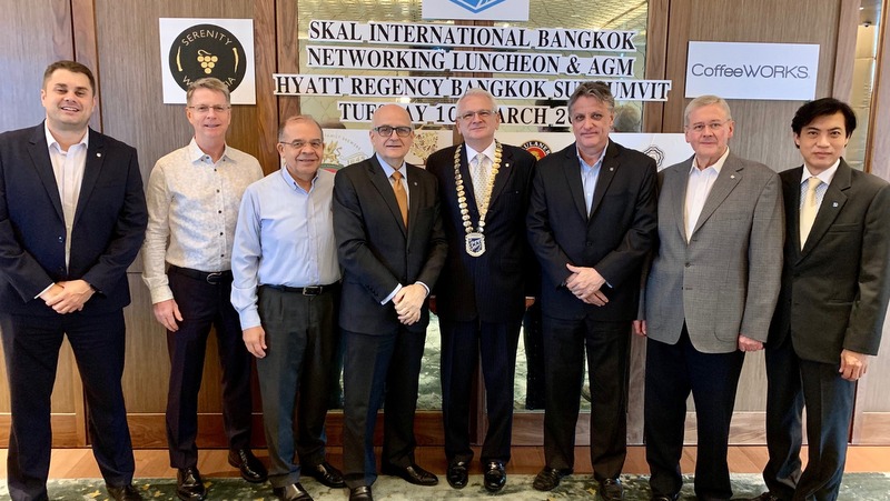 Andrew Wood elected President of Skål International Bangkok for second consecutive term