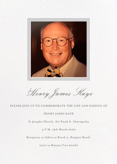 Henry James Kaye