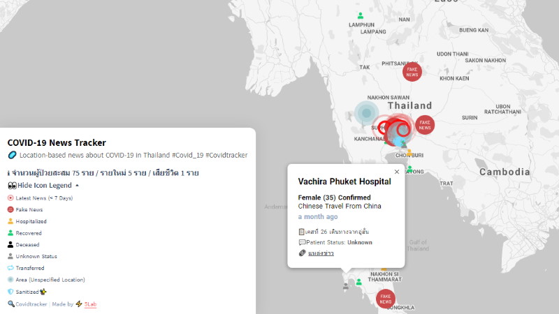 Local online virus tracker a big hit
