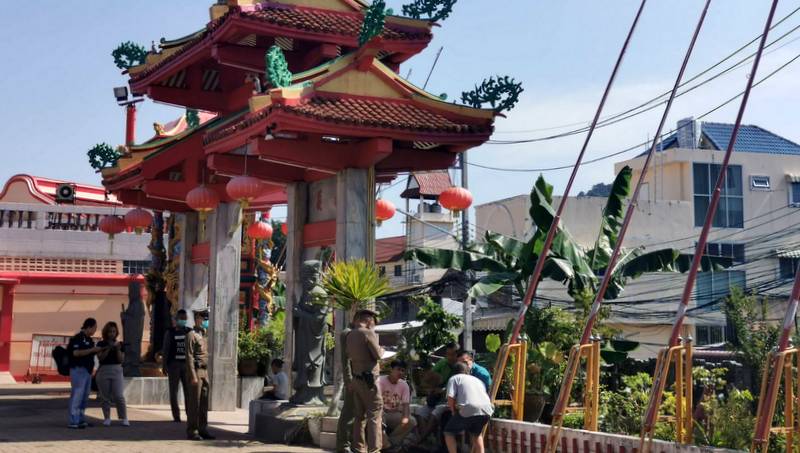Main Phuket Town shrine robbed of B100k in cash donations