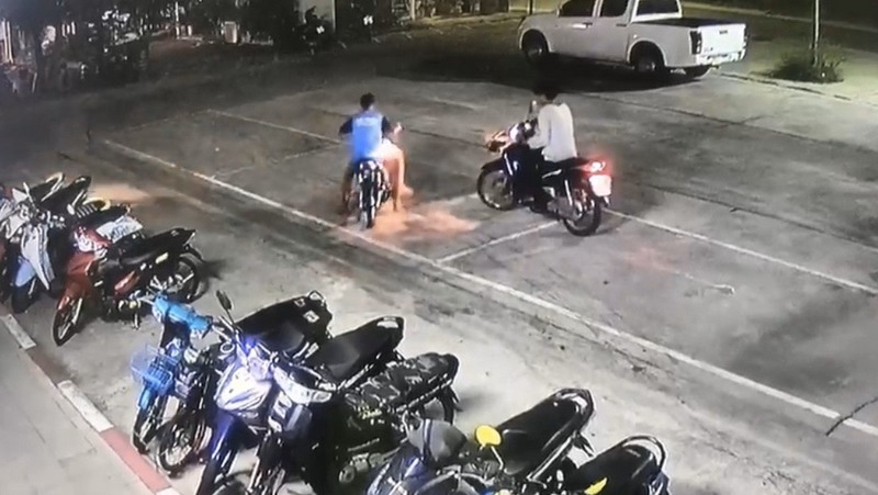 Phuket teens arrested for stealing motorbike from police station